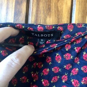 Cropped Ladybug Pants